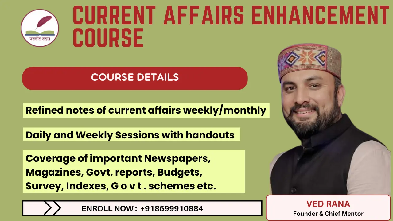 CURRENT AFFAIRS ENHANCEMENT COURSE