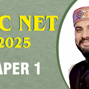 UGC NET PAPER 1